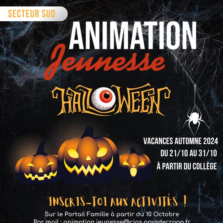 Programme des vacances d’automne | Maison des jeunes